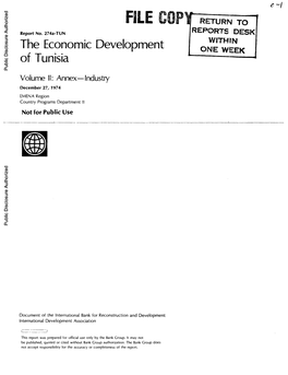 World Bank Document