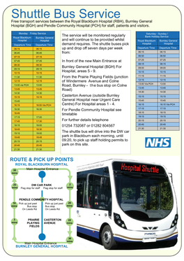 Shuttle Bus Service