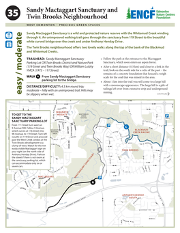 Sandy Mactaggart Sanctuary and Twin Brooks Neighbourhood