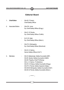 Editorial Board