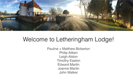 Letheringham Lodge Lecture Invitation to View Copy.Key