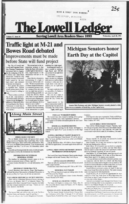 C Light at M-21 and Bowes Road Debated