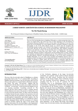 ISSN: 2230-9926 International Journal of Development Research