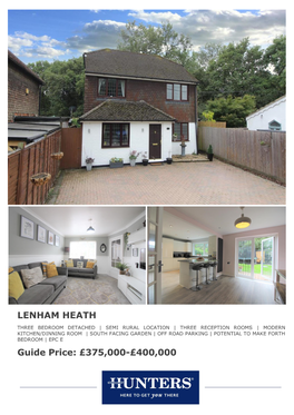 Lenham Heath Road Lenham Heath, Kent, ME17 2BU