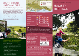 South Downs Walks Hamsey Heritage