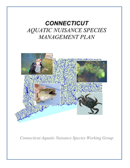 Connecticut Aquatic Nuisance Species Management Plan