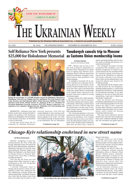 The Ukrainian Weekly 2012, No.52-53