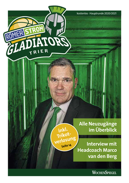 Neuzugänge Im Überblick Interview Mit Headcoach Marco Van Den Berg