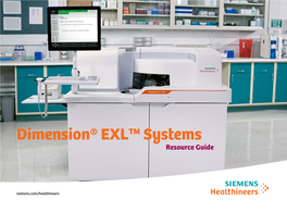 Dimension® EXL™ Systems Resource Guide