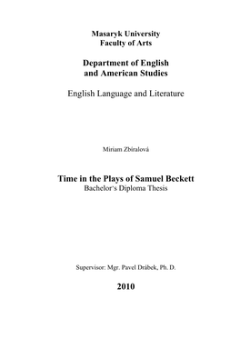 Thesis-Time-In-Beckett.Pdf