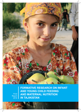 Formative Research on Infant and Young Child Feeding