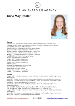 Katie May Tranter
