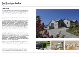 Porthcothan Lodge Region: Cornwall Sleeps: 6