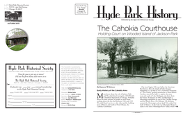 The Cahokia Courthouse Holding Court on Wooded Island of Jackson Park