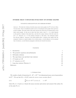 Inverse Mean Curvature Evolution of Entire Graphs