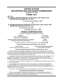 UNITED STATES SECURITIES and EXCHANGE COMMISSION Washington, D.C
