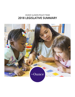 2018 Legislative Summary 2018 Legislative Summary