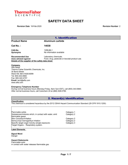 Safety Data Sheet