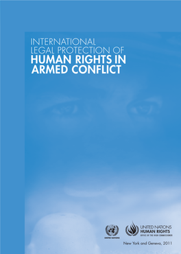 International Legal Protection of Human Rights in Armed Conflict