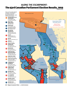 The 43Rd Canadian Parliament Election Results, 2019