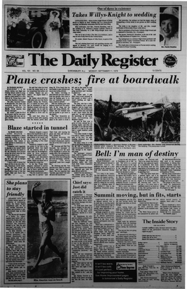 Plane Crashes; Fire at Boardwalk by WAEREN RICHEV He Said That When He Tried Along Rt
