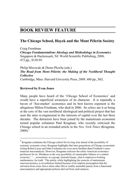 Book Review Feature the Chicago