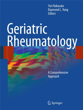 Geriatric Rheumatology: a Comprehensive Approach Encourages You to Think from the Older Patient’S Perspective