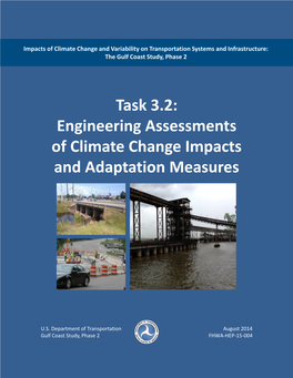 Engineering Assessments of Climate Change Impacts and Adaptation Measures