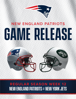 New England Patriotsat New York Jets