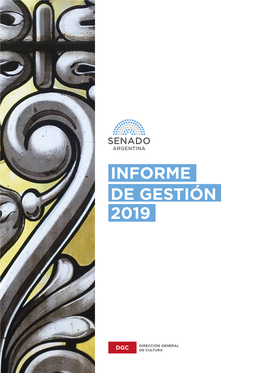 Informe De Gestión 2019 Dirección General De Cultura