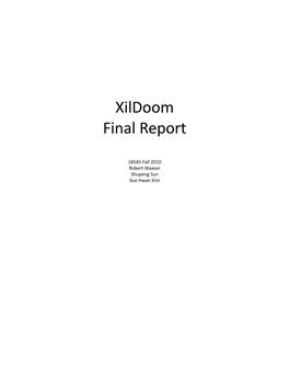 Xildoom Final Report