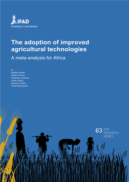 The Adoption of Improved Agricultural Technologies a Meta-Analysis for Africa