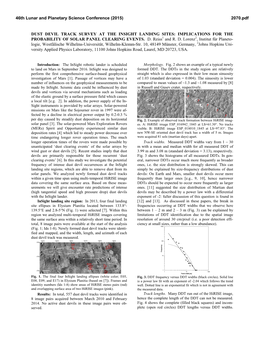 Dust Devil Track Survey at the Insight Landing Sites: Implications for the Probability of Solar Panel Clearing Events