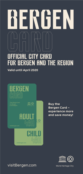 The Bergen Card – Experience More and Save Money!