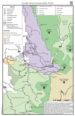 Gould Area Snowmobile Trails