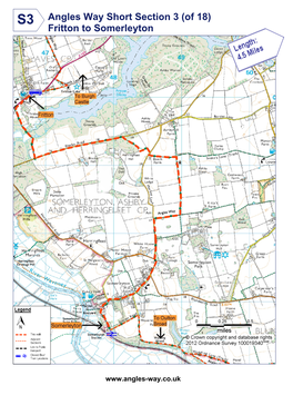 Angles Way Short Section 3 (Of 18) Fritton to Somerleyton