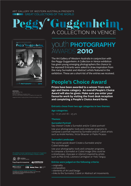 Youth PHOTOGRAPHY AWARDS2010