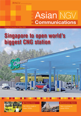 Singapore to Open World's Biggest CNG Station