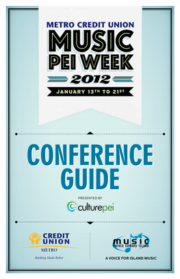 Conference Guide Presented By
