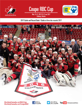 National Junior a Championship Guide and Record Book