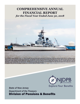 Division of Pensions & Benefits COMPREHENSIVE ANNUAL