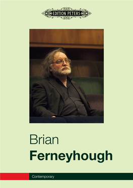 Brian Ferneyhough