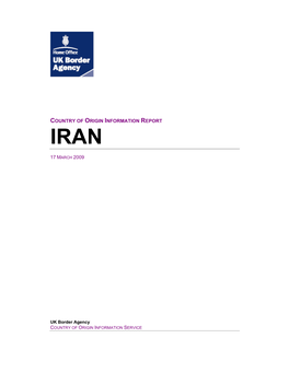 Iran March 2009