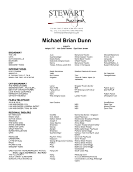 Michael Brian Dunn