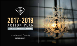 2017 – 2019 Haldimand County OPP Action Plan