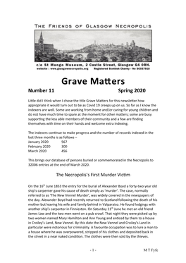 Grave Matters 11