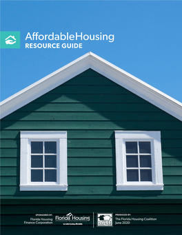 Affordable Housing RESOURCE GUIDE
