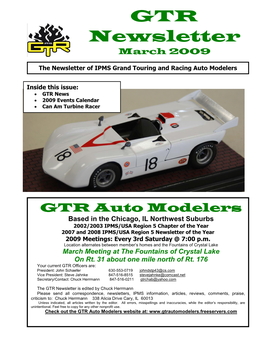 GTR Newsletter