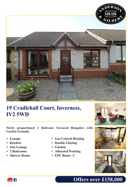 Offers Over £158,000 19 Cradlehall Court, Inverness, IV2