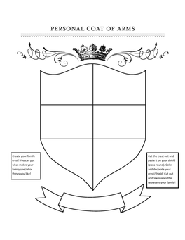 Create Your Family Crest! You Can Put What Makes Your Family Special Or